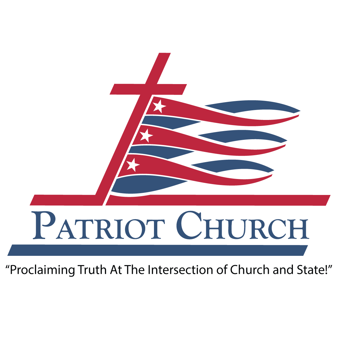 Advertisement for Patriot Church in Sebastian, Florida. More information can be found at churchatthecross.church
